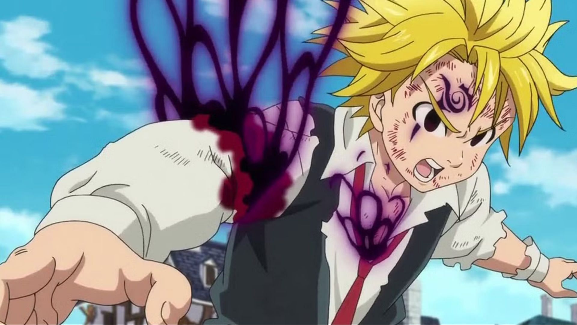 Meliodas is one of the anime protagonists who got it easy (Image via A-1 Pictures)